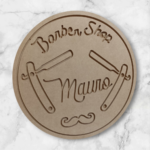 RUteo CNC: Base routeada cartel neón mdf