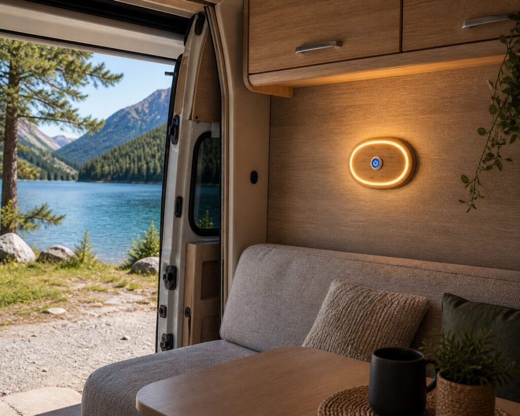 Spot led madera oval 12 volt - Casas rodantes, motorhomes, embarcaciones